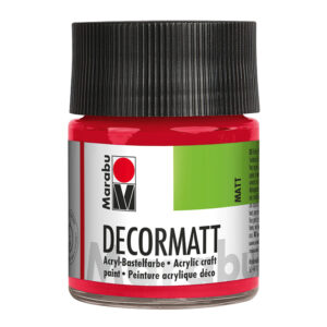 Marabu Decormatt 50ml, 031 kirsebær