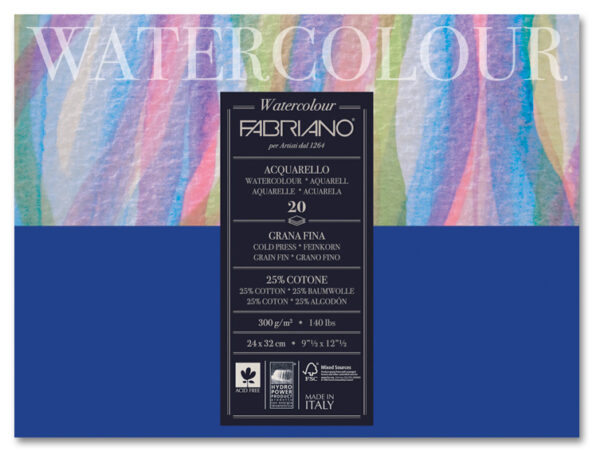 Fabriano Watercolor 300g GF 24x32cm