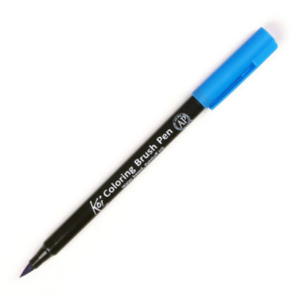 Sakura KOI coloring brush pen - steel blue #225