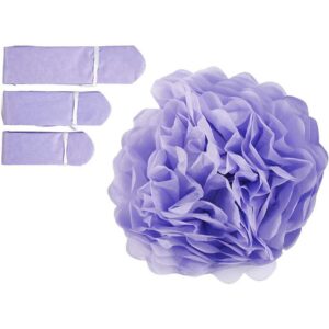 papirpomponer dia.20+24+30cm lilla