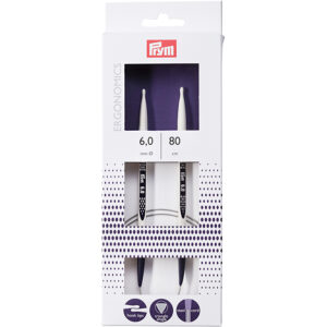 Prym Ergonomics rundpinne 80cm - 6,0