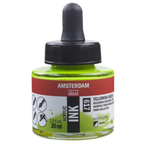 Amsterdam Ink 30ml - 617 yellowish green