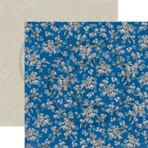 Fremtidsdrømmer - forglem meg ei, blå 12x12"