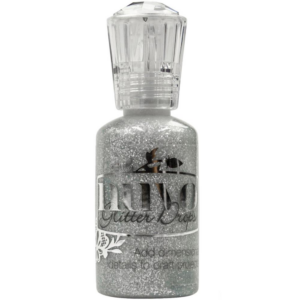 Nuvo Glitter Drops - silver moondust