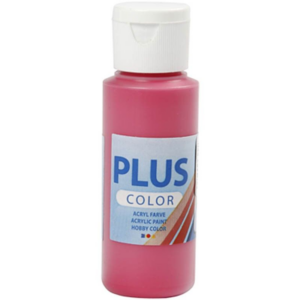 Plus Color hobbymaling 60ml - primary red