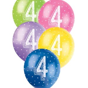 Ballonger Superprint 5pk 4år