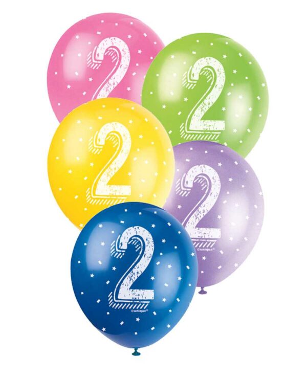Ballonger Superprint 5pk 2år
