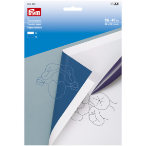 Prym Transferpapir 56x40cm – 2 ark hvit/blå