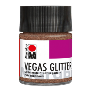 Marabu Vegas Glitter 50ml – 593 glitter-copper