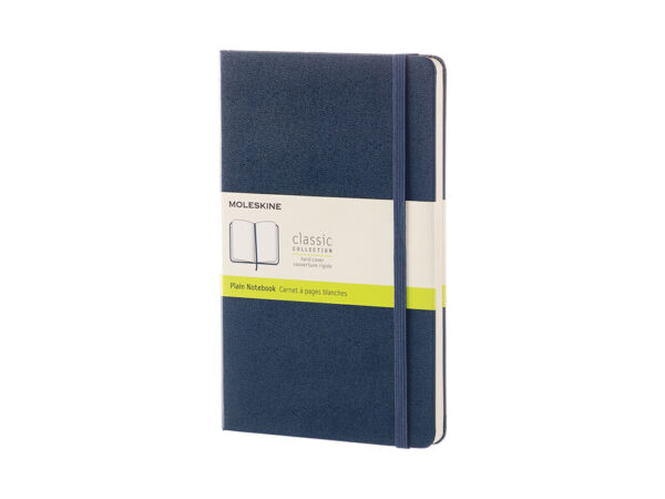 Moleskine Classic Notebook Hard L – Blank Sapphire Blue