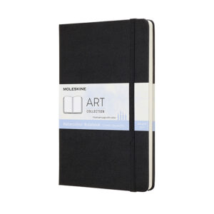 Moleskine Art Watercolor Notebook Hard L – Black