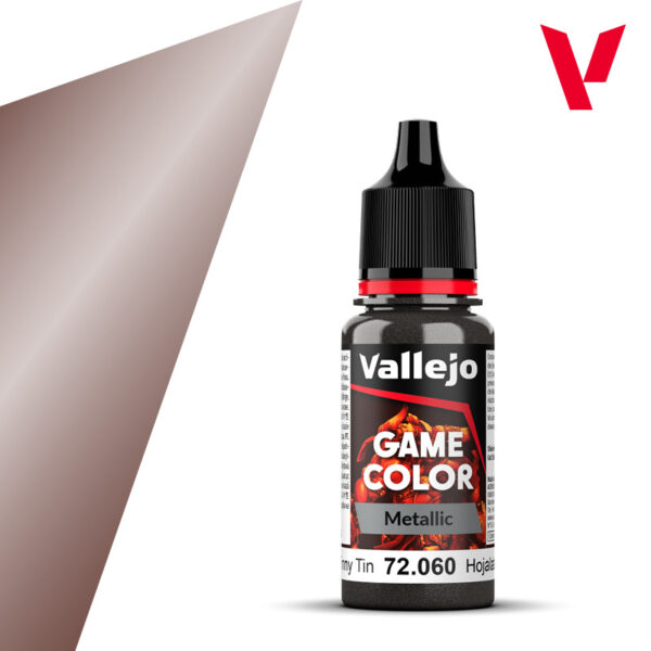 Vallejo Game Color Metallic - tinny tin