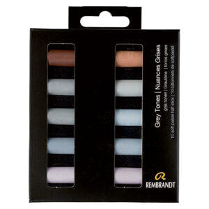 Rembrandt Soft Pastel – Set Grey Tones 10.5