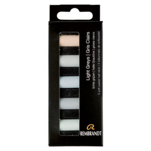 Rembrandt Soft Pastel – Set Light Greys 5.5