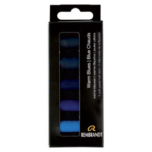 Rembrandt Soft Pastel – Set Warm Blues 5.5