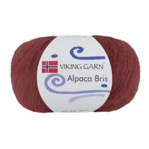 Viking Garn Alpaca Bris - 354 burgunder