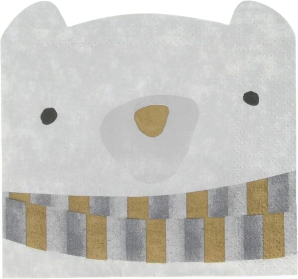 Nordic - polar bear napkins