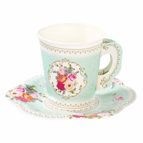Truly Scrumptious - cups & saucers 12stk