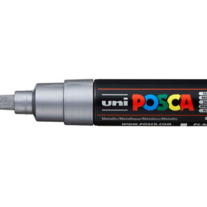 Uni POSCA PC-8K – Chisel 8mm – 26 Silver