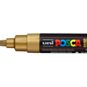 Uni POSCA PC-8K – Chisel 8mm – 25 Gold
