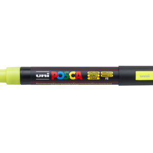 Uni POSCA PC-5M – Medium 1,8-2,5mm – F2 Fluorescent Yellow