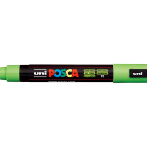 Uni POSCA PC-5M – Medium 1,8-2,5mm – 72 Apple Green