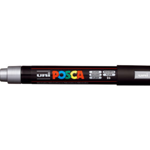 Uni POSCA PC-5M – Medium 1,8-2,5mm – 26 Silver