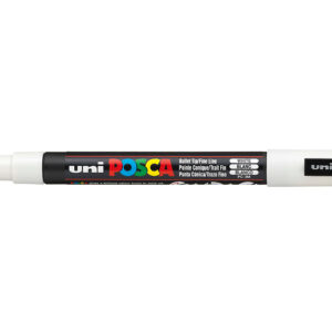 Uni POSCA PC-3M – Fine 0,9-1,3mm – 1 White