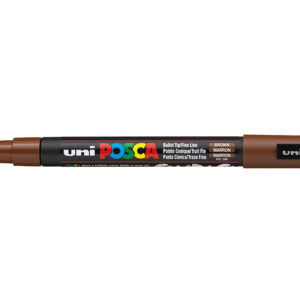 Uni POSCA PC-3M – Fine 0,9-1,3mm – 21 Brown