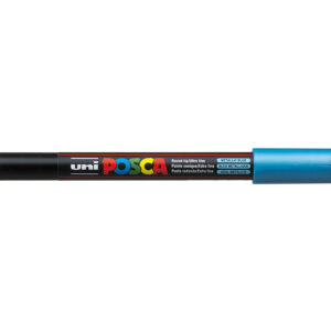 Uni POSCA PC-1MR – Ulta-Fine 0,7mm – M33 Metallic Blue