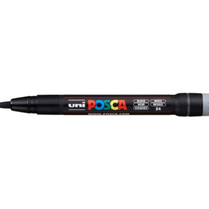 Uni POSCA PCF-350 – Brush 1-10mm – 24 Black