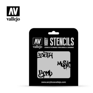 Vallejo Stencils - Street Art Nº1