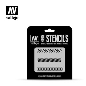 Vallejo Stencils - Tyre Markings