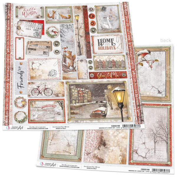 Memories of a Snowy Day - cards