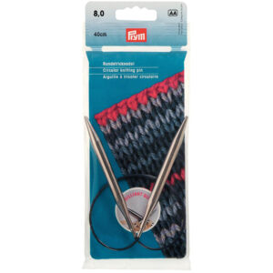 Prym Rundpinne Messing – 8,0 – 40cm