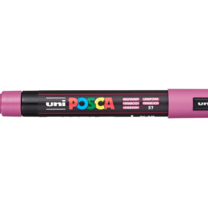 Uni POSCA PC-5M – Medium 1,8-2,5mm – 57 Raspberry