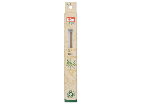 Prym 1530 Heklenål Bambus 15cm - 2,5