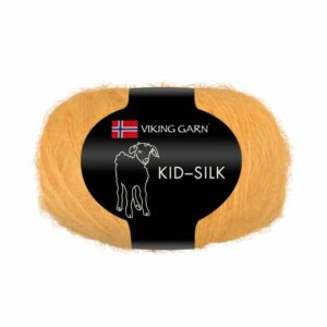 Viking Garn Kid/Silk - 345 maisgul