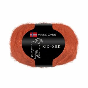 Viking Garn Kid/Silk - 355 brent orange