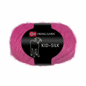 Viking Garn Kid/Silk - 363 cerise