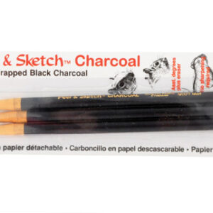 Peel and Sketch Charcoal – 3ass + knetgummi