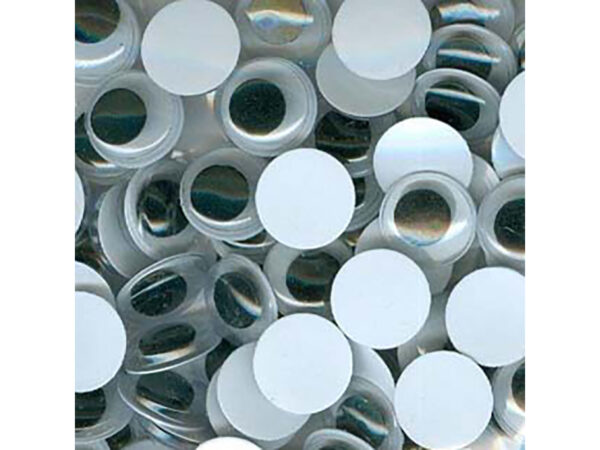 Plastøyne lime – 12mm – 80stk