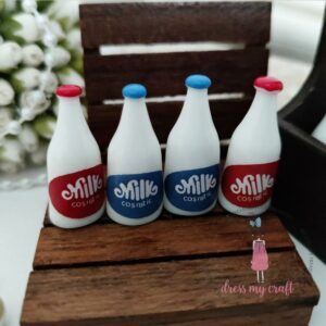 Miniatyr - Milk Bottles 4pk