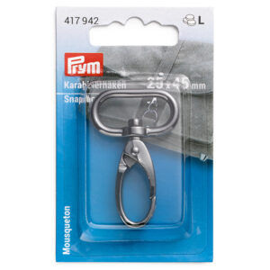 Prym Karabinkrok 25x45mm – Gunmetal