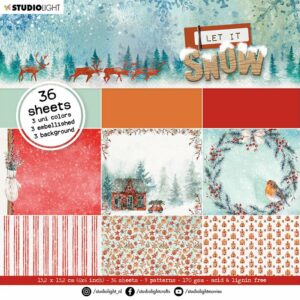 Studio Light Lt it Snow Paper Pad - 46