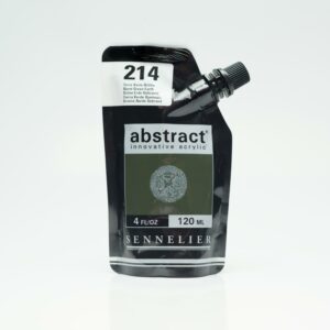 Sennelier Abstract 120ml - burnt green earth