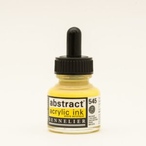 Sennelier Abstract ink 30ml - 545 cad.yellow lemon hue