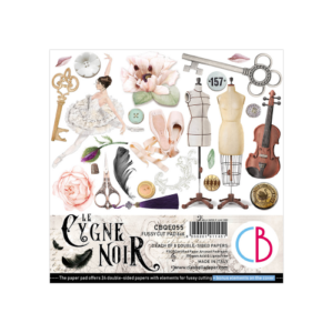 Ciao Bella Paper Pack 6x6" - Cygne Noir