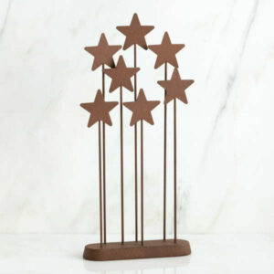 Willow Tree - metal star backdrop