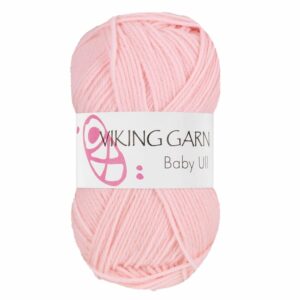 Viking Garn Baby Ull - 364 lysrosa